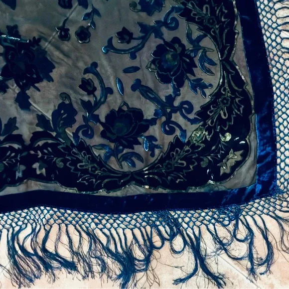 Burnout velvet wrap - Picture 2 of 5